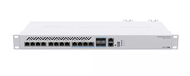 MikroTik CRS312-4C+8XG-RM Switch Cloud Router 10G
