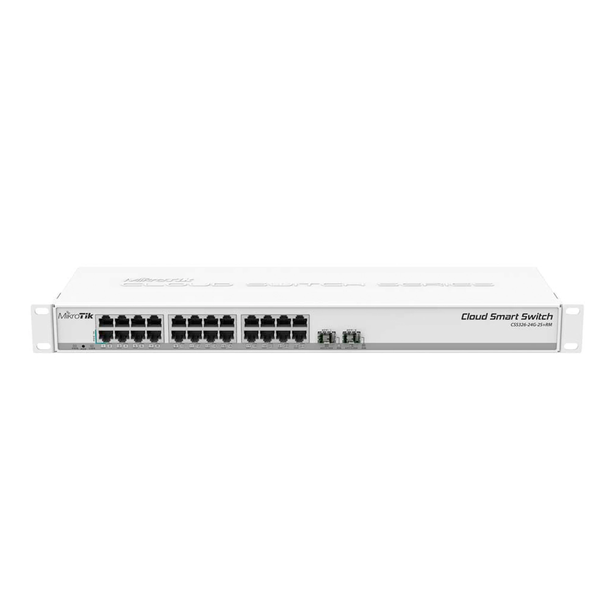 MikroTik CRS326-24G-2S+RM Switch Gigabit Administrable 24 Puertos + 2