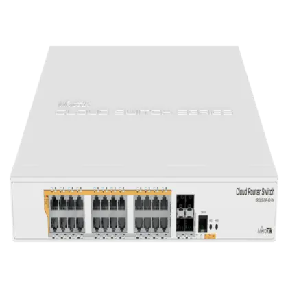 MikroTik CRS328-24P-4S+RM Switch Gigabit PoE 24 Puertos 4 SFP+