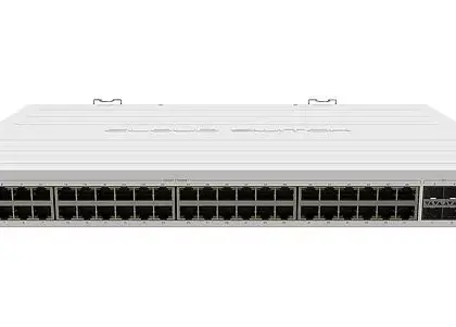 MikroTik CRS354-48G-4S+2Q+RM - Switch Router Cloud 48 Puertos Gigabit