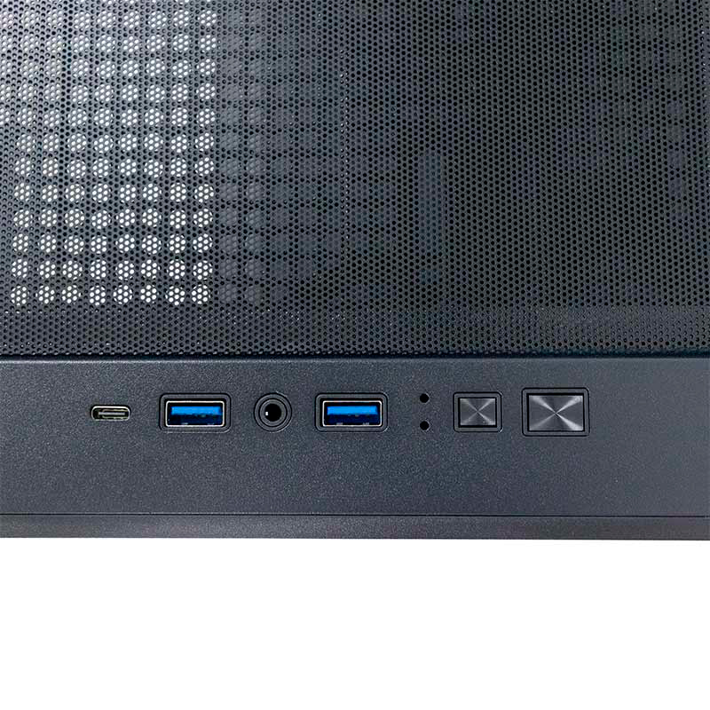 Case Gamer TEROS TE-1323G ATX Negro 4 Ventiladores RGB - Imagen 6