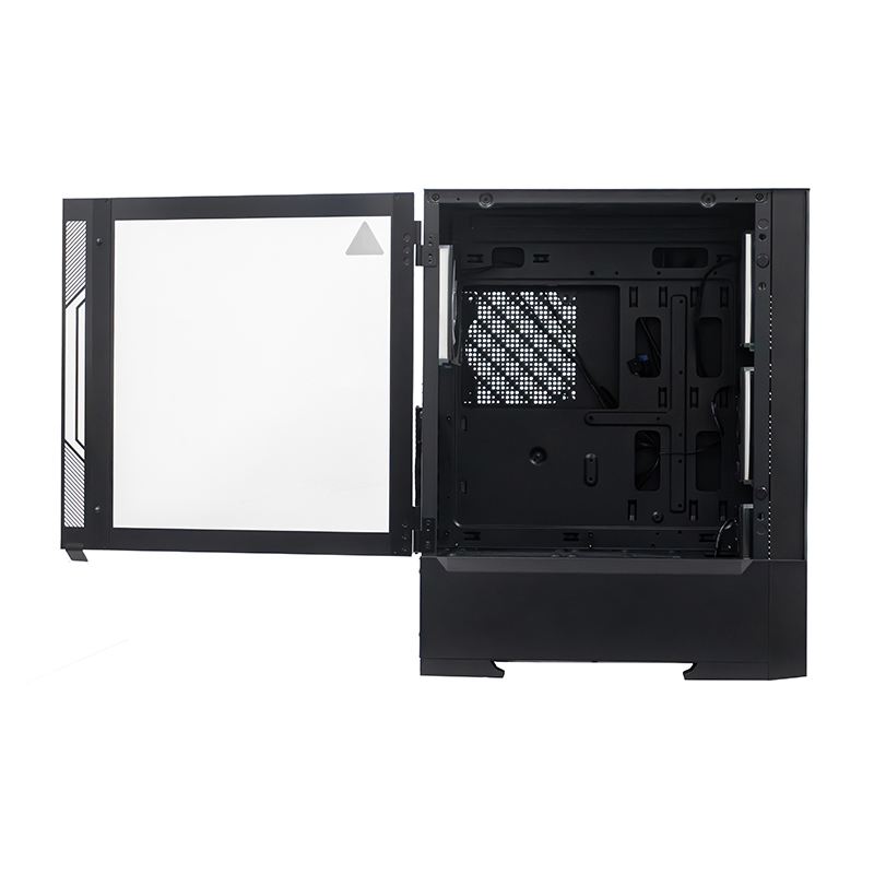 Case Gamer TEROS TE-1330G ATX Negro 3 Ventiladores RGB - Imagen 5