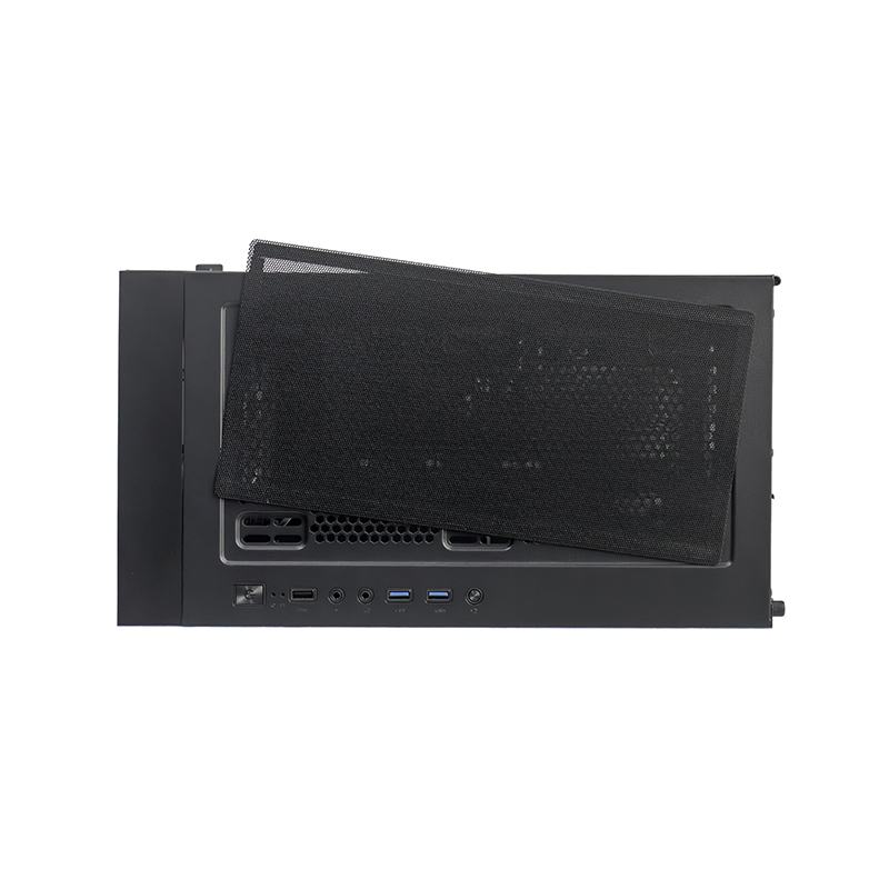 Case Gamer TEROS TE-1330G ATX Negro 3 Ventiladores RGB - Imagen 7