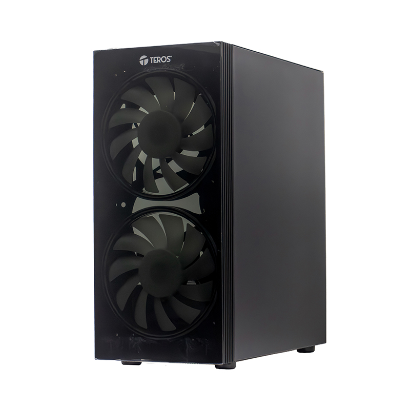 Case Gamer TEROS TE-1333G Mid Tower Negro ATX - Imagen 3