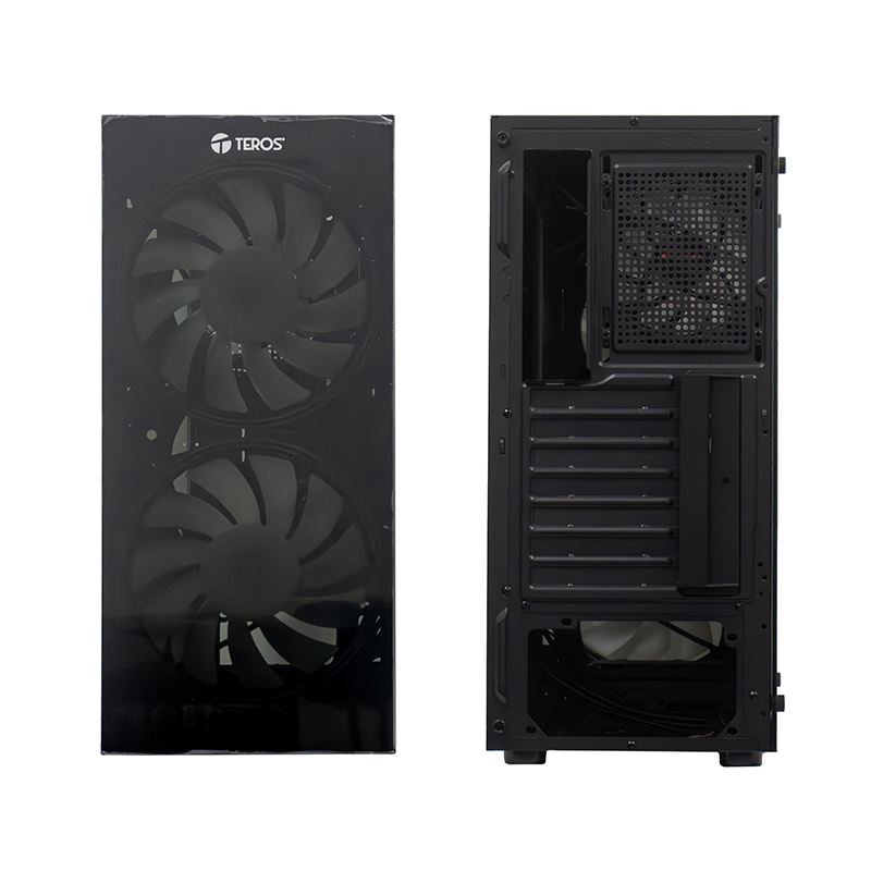 Case Gamer TEROS TE-1333G Mid Tower Negro ATX - Imagen 4