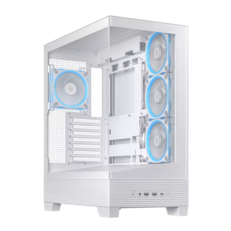 Case ASUS A31 PLUS White Mid Tower - Sin Fuente - Imagen 2