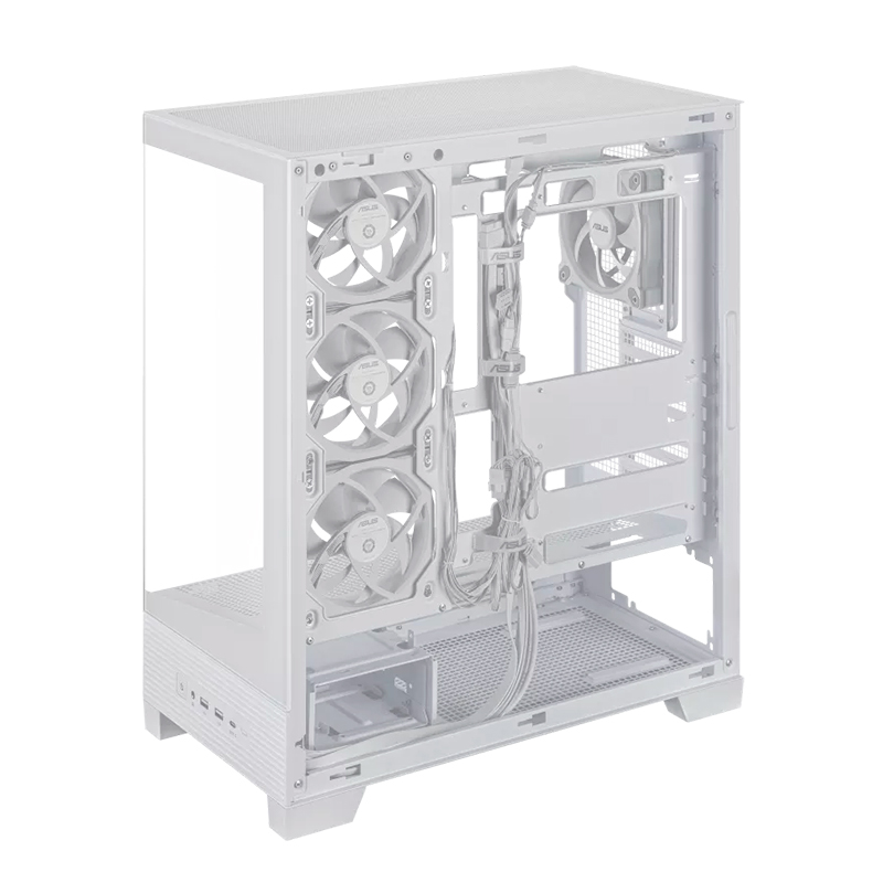 Case ASUS A31 PLUS White Mid Tower - Sin Fuente - Imagen 5