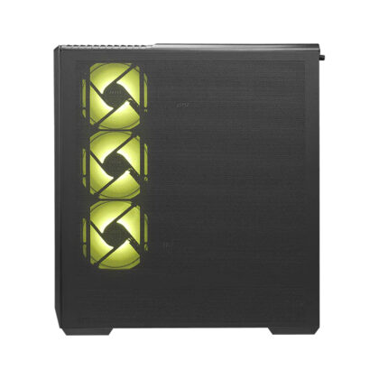 Case MSI MAG PANO 130R PZ Black Mid-Tower con 4 Ventiladores ARGB