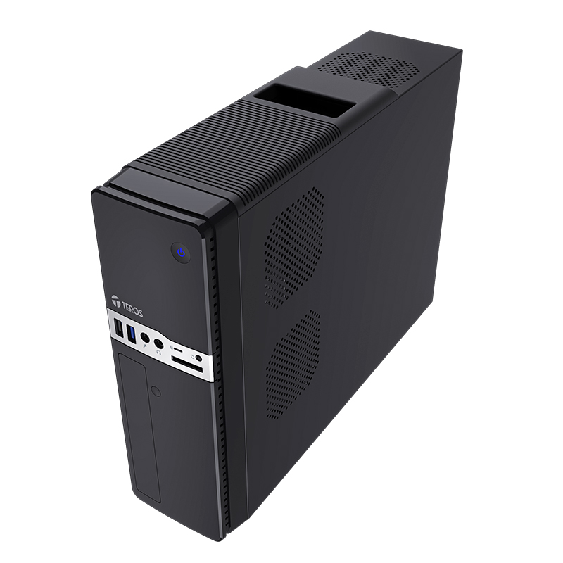 Case Teros TE-1032S Slim Micro-ATX 250W USB 3.2 Negro - Imagen 5