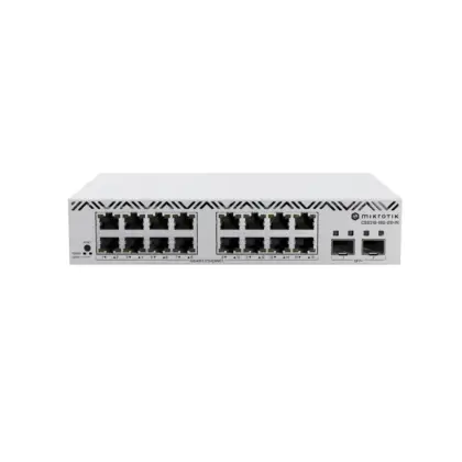 MikroTik CSS318-16G-2S+IN Switch Gestionado 16 Puertos Gigabit 2 SFP+