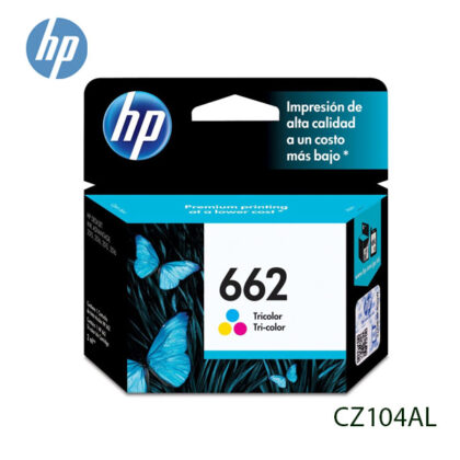 HP 662 Original Color (Cian, Magenta, Amarillo)