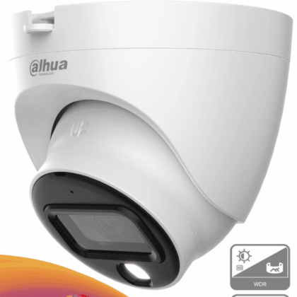 Cámara Dahua HAC-HDW1239TLQN-A-LED 2MP IR WDR 130dB Micrófono