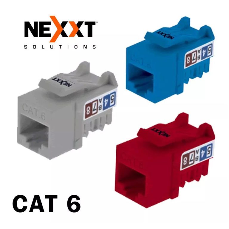 Keystone Jack Cat6 Nexxt Solutions - Imagen 4
