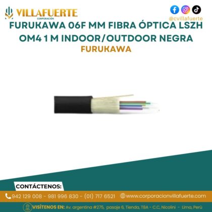 Cable Fibra Óptica Furukawa OM4 1m