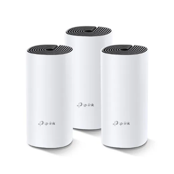 TP-Link Deco M4 (3 Pack) Mesh WiFi 5 AC1200 - Sistema de Red para Hoga