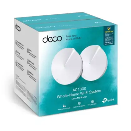 TP-Link Deco M5 (2 Pack) Mesh WiFi AC1300 Sistema Dual Band