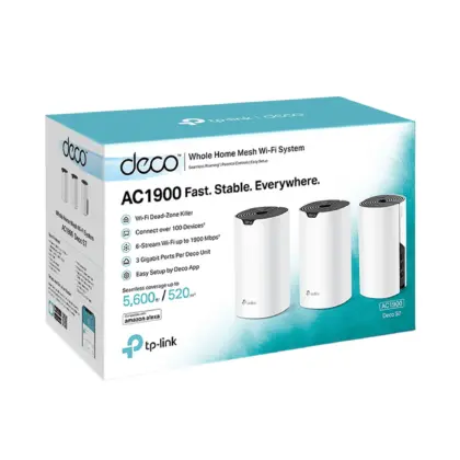 TP-Link Deco S7 (3 Pack) Mesh WiFi 5 AC1900 Sistema Dual Band
