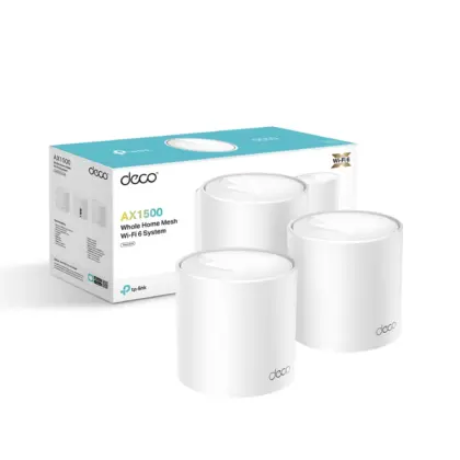 TP-Link Deco X10 (3 Pack) Mesh WiFi 6 AX1500 - Cobertura Total Hogar