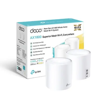 TP-Link Deco X20 (2 Pack) Mesh WiFi 6 AX1800 Dual Band
