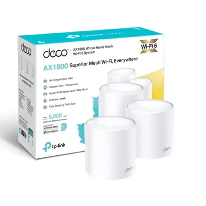TP-Link Deco X20 (3 Pack) Mesh WiFi 6 AX1800 Sistema Dual Band