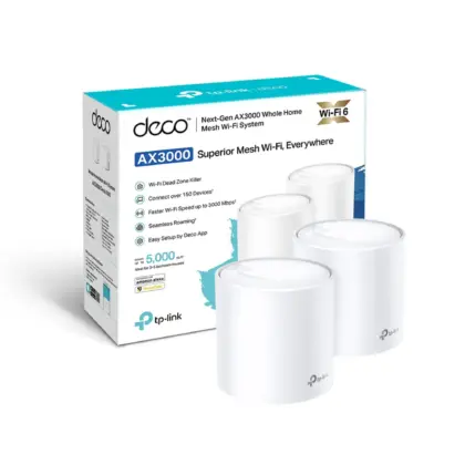 TP-Link Deco X60 (2 Pack) Mesh WiFi 6 AX5400 Sistema Dual Band