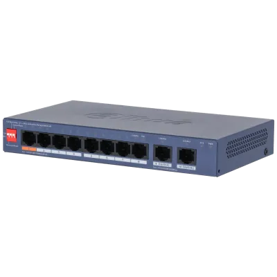 Switch PoE Cloud DOLYNK L2 Gigabit 10 Puertos (8 PoE + 2 Gigabit) 60W
