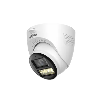 Cámara HDCVI Domo Dahua 2MP Smart Dual Light con Micrófono y Parlante