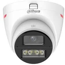 Cámara HDCVI WizColor Domo Eyeball 5MP Smart Dual Light Mic Dual IP67