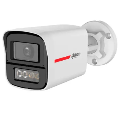 Cámara HDCVI 2MP WizColor Dahua con WDR 130dB, Smart Dual Light y Mic