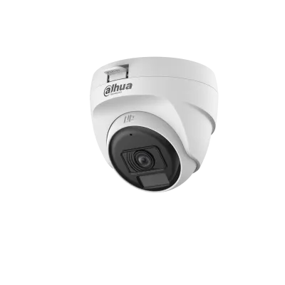 Cámara HDCVI Domo Eyeball 2MP 2.8mm Smart Dual Light Mic - Dahua Coope