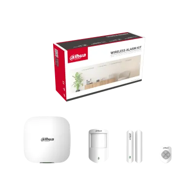 Kit Alarma Inalámbrica 433MHz Hub WiFi/4G Doble SIM 150 Periféricos SO