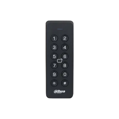 Lector Tarjetas IC con Teclado RS-485/Wiegand IP66 Tamper 12VDC