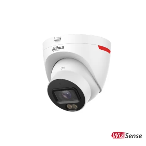 Cámara IP Eyeball 4MP WizColor con Luz Cálida 30m, Micrófono, IP67, Po