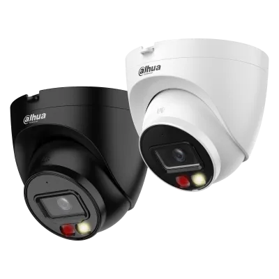 Cámara IP Dahua 8MP 4K Eyeball 2.8mm Dual Light IR 30m POE SMD Plus
