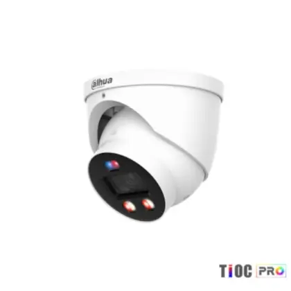 Cámara IP Eyeball 8MP Dahua TIOC Pro WizColor IR 30m + Luz Cálida 30m