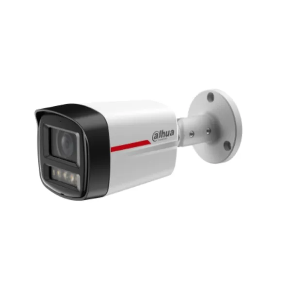 Cámara IP Bullet 4MP WizColor Dahua, Luz Cálida 50m, Mic, IP67, PoE