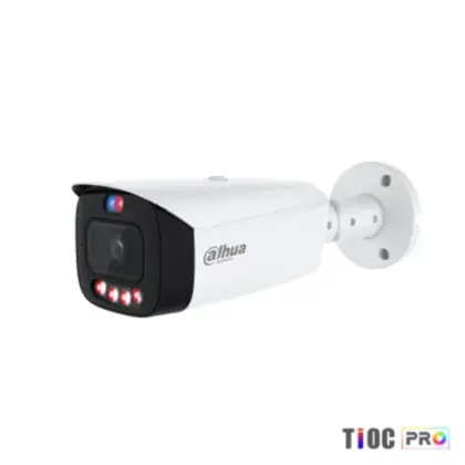 Cámara IP Bullet 8MP Dahua TIOC Pro WizColor IR 50m + Luz Cálida 50m