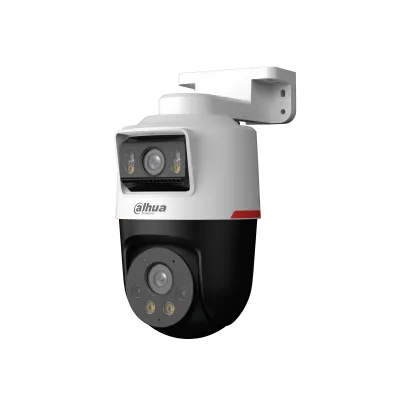 Cámara IP PTZ Dual 2MP WizColor con Audio y Disuasión Activa