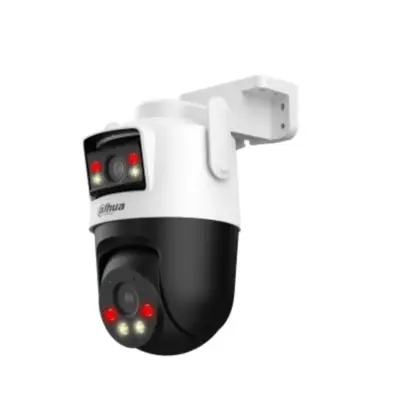 Cámara WiFi 6 PT Exterior Doble Lente 5+5MP, IA, Audio Bidireccional,