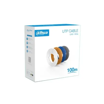 Cable de Red UTP Cat6 100m - DAHUA NO CCTV - Rollo Alta Velocidad