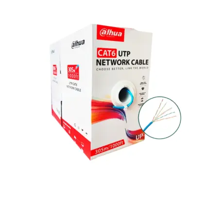 Cable UTP Cat6 OFC 305m CPR ECA PoE - Dahua DH-PFM920I-6UN-C