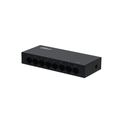 Switch Gigabit 8 Puertos Metálico Dahua DH-PFS3008-8GT No PoE