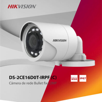 HIK Cámara Bala 1080p IR 20m IP66