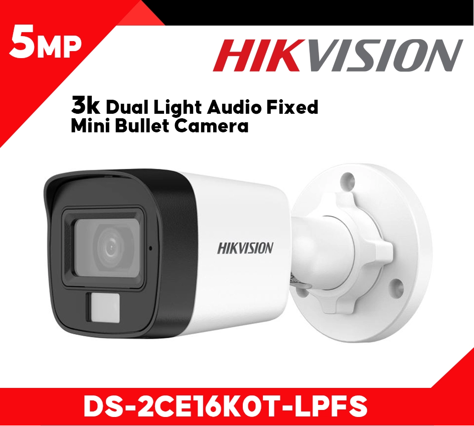 Cámara de Vigilancia Hikvision 2MP