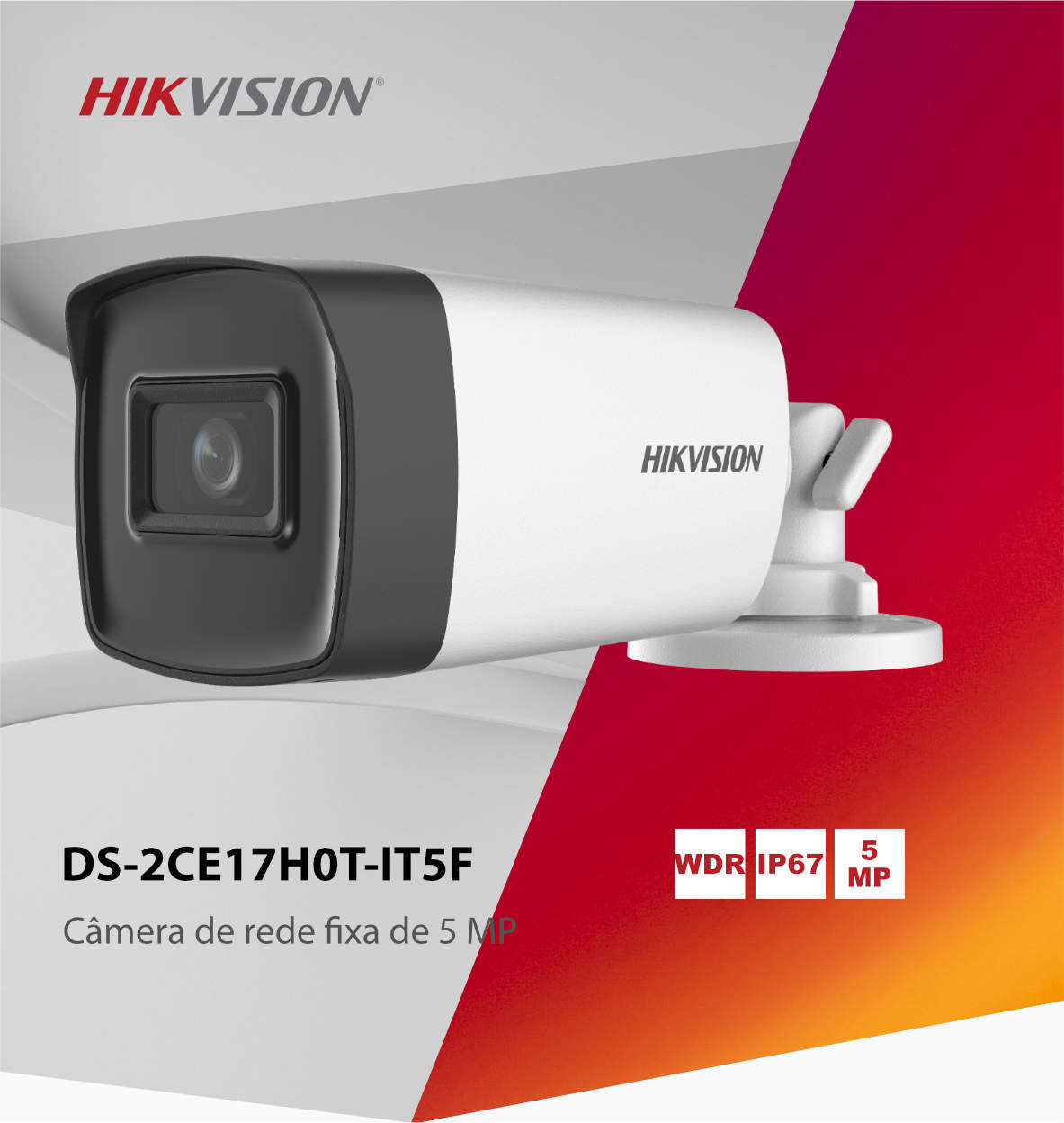 Cámara de Vigilancia Hikvision 5 MP Bala - Imagen 3