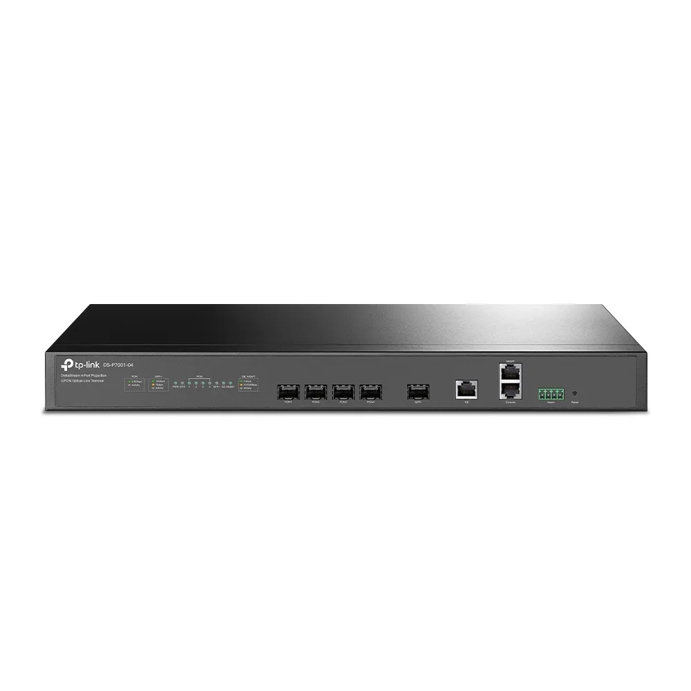 OLT GPON TP-Link DeltaStream DS-P7001-04 4 Puertos 1:128 512 ONT 10G S