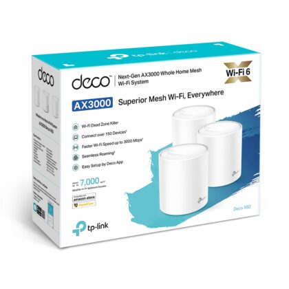 TP-Link Deco X60 AX3000 Mesh WiFi 6 (2 Pack)