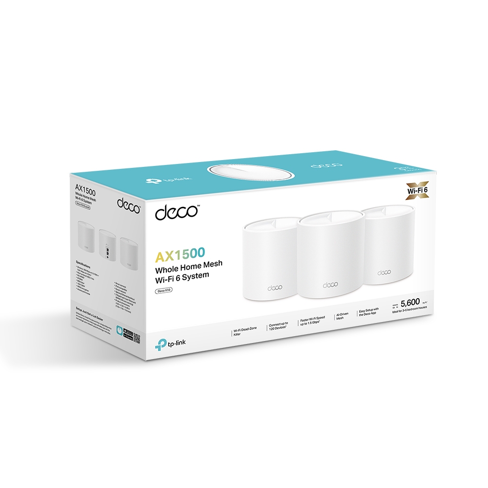 TP-Link Deco PX10 AX1500 + AV1 3-Pack - Imagen 3