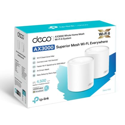 TP-Link Deco X50-PoE V1 - Sistema Wi-Fi 6 AX3000