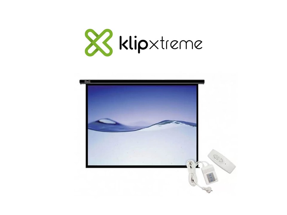 Klip Xtreme KPS-502 Pantalla 100" Motorizada